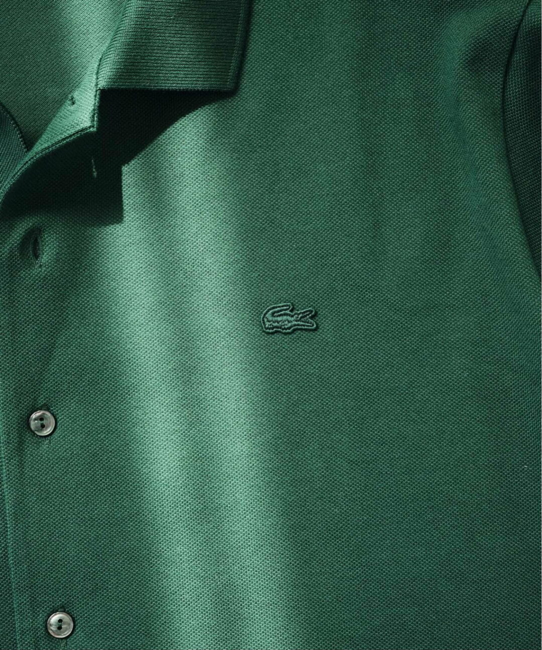 LACOSTE × EDIFICE 2025 FW 別注 フルオープン ロングスリーブポロシャツが発売 (ラコステ エディフィス)