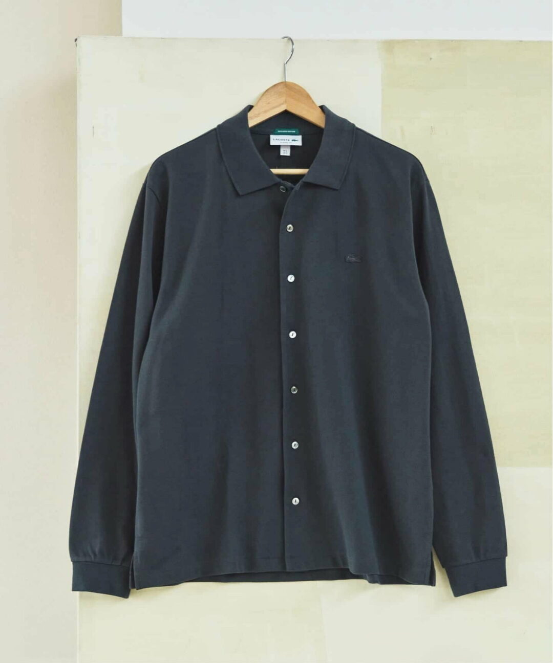 LACOSTE × EDIFICE 2025 FW 別注 フルオープン ロングスリーブポロシャツが発売 (ラコステ エディフィス)