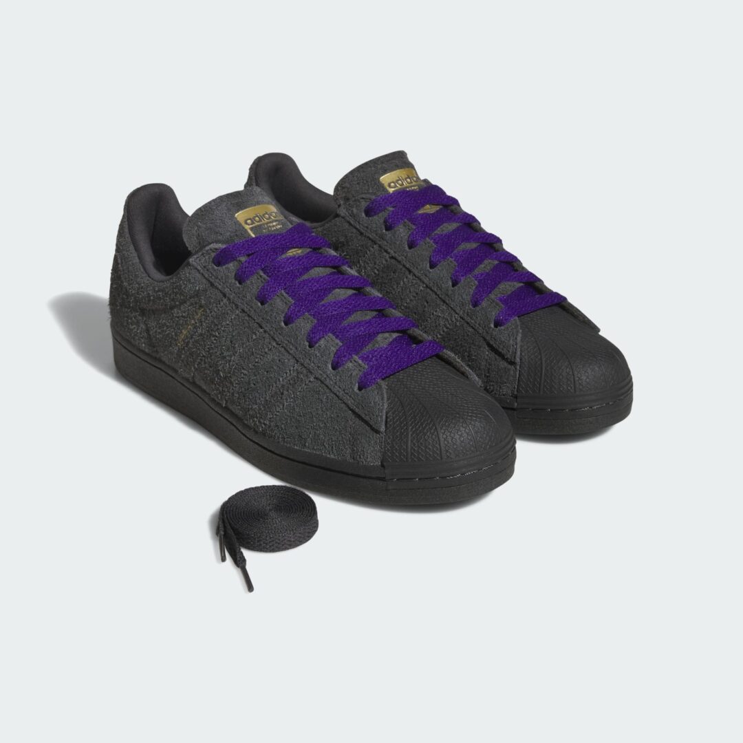 【2025年 9/10 発売】adidas Originals SUPERSTAR ADV “Carbon/Collegiate Purple” (アディダス オリジナルス スーパースター “カーボン/パープル”) [JR7409]