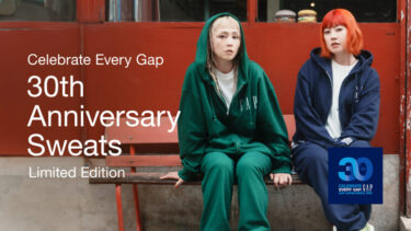 Gap、日本上陸30周年を記念した「30th Anniversary Sweats」が発売 (ギャップ)