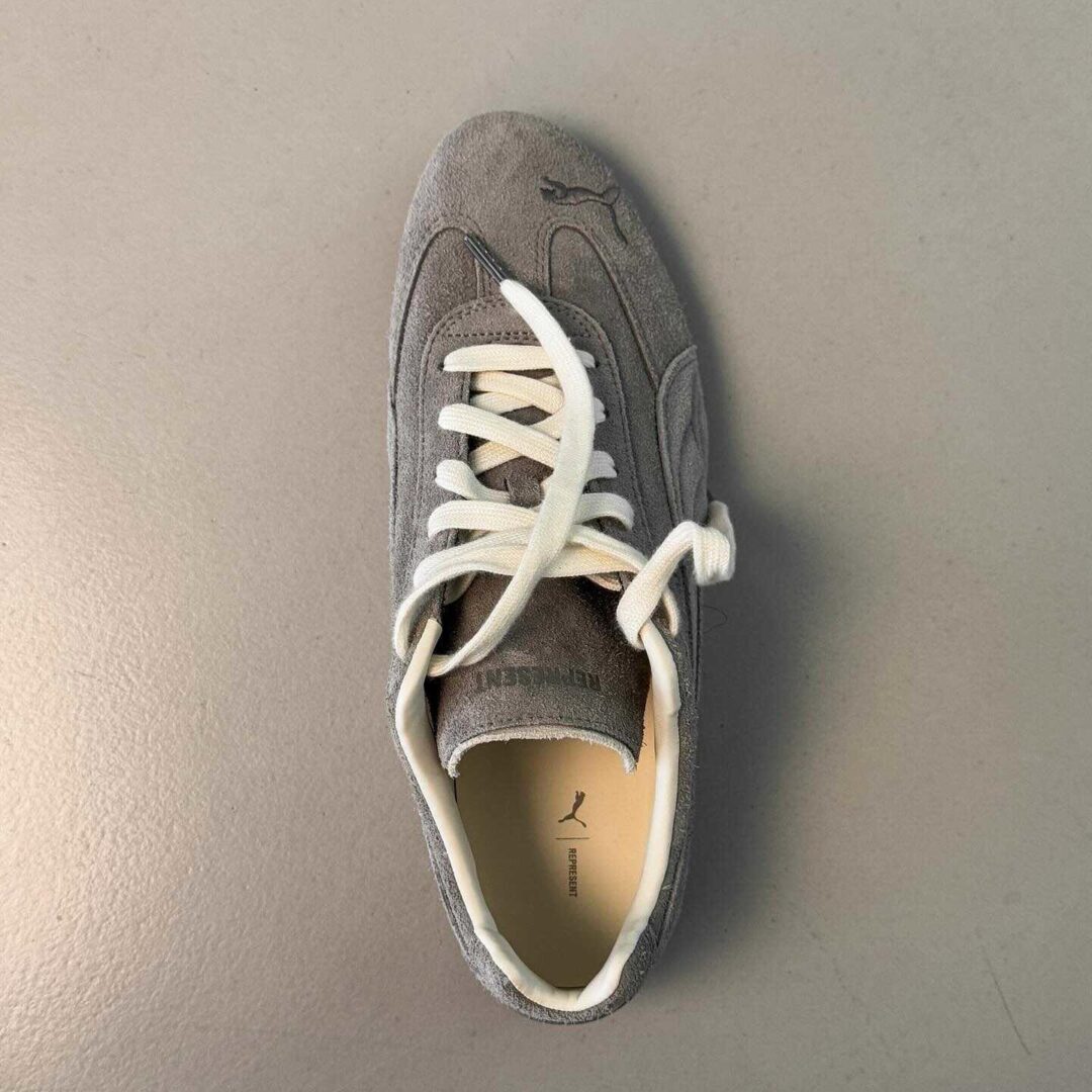 【2025年 9/3 発売】Represent × PUMA SPEEDCAT “Wolf Grey” (リプレゼント プーマ スピードキャット “ウルフグレー”) [406107-01]