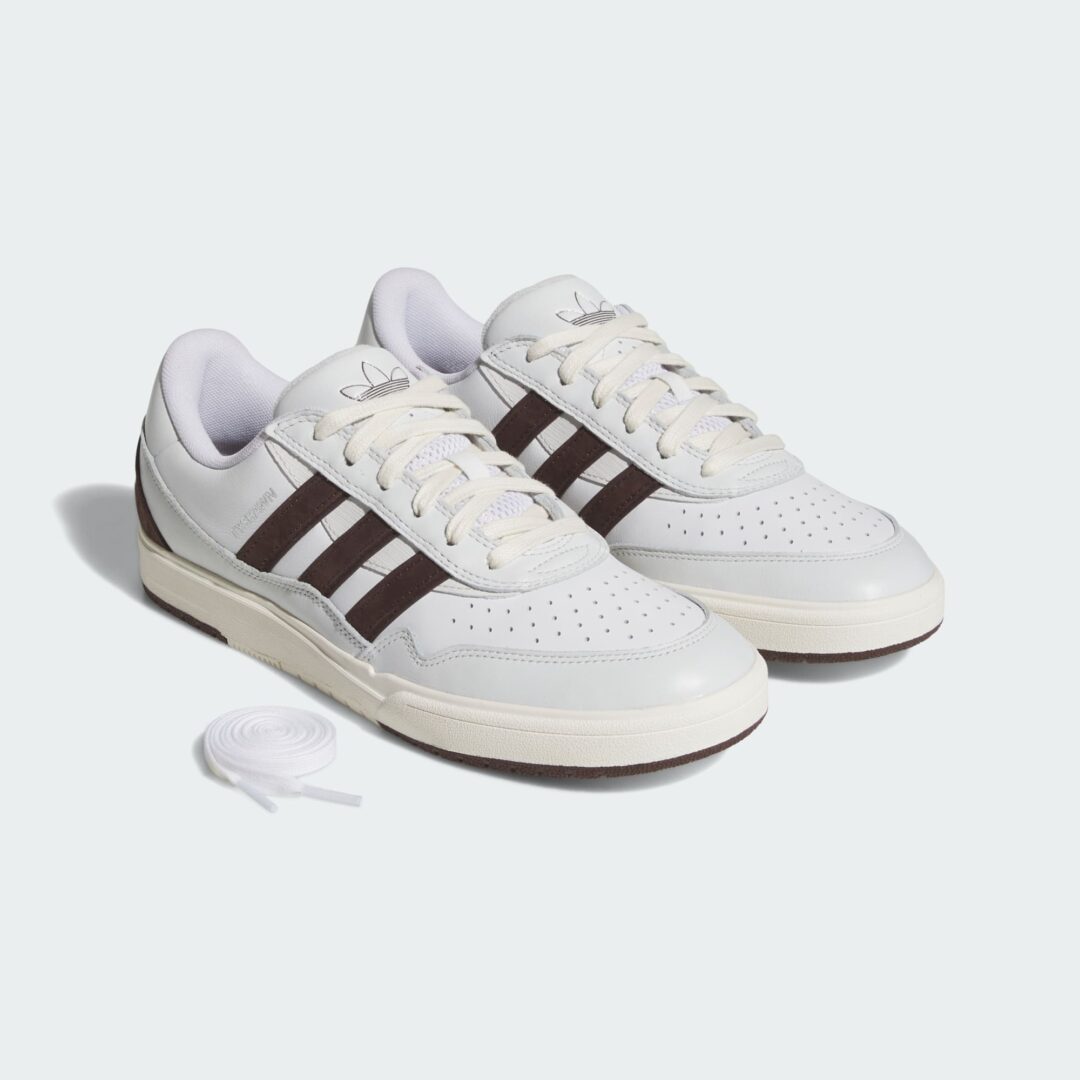 【2025年 9/8 発売】Zach × adidas Originals TYSHAWN II “Crystal White/Shadow Brown” (ザック・サラセノ アディダス オリジナルス タイショーン 2) [JQ1620]