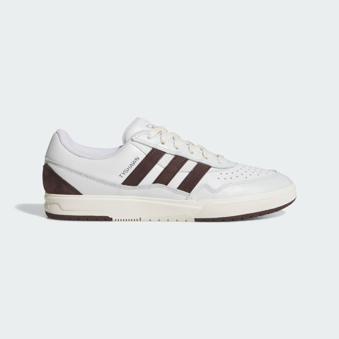 【2025年 9/8 発売】Zach × adidas Originals TYSHAWN II “Crystal White/Shadow Brown” (ザック・サラセノ アディダス オリジナルス タイショーン 2) [JQ1620]