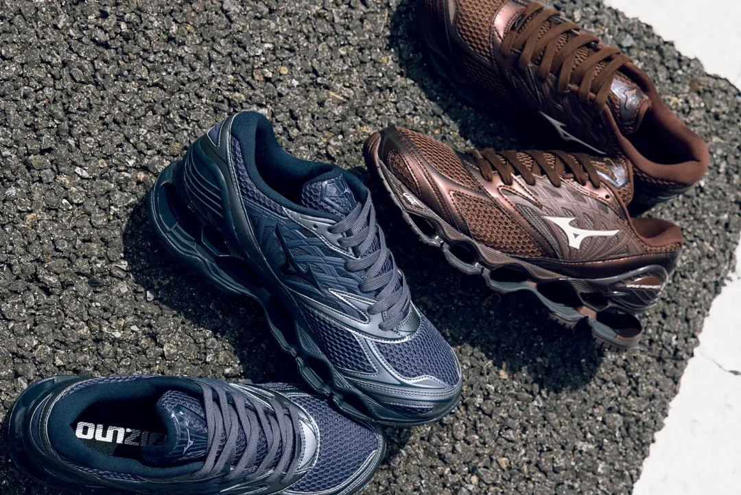 【2025年 9/26 発売】Mizuno WAVE PROPHECY LS “Navy/Brown” (ミズノ ウェーブ プロフェシー) [D1GA2511-04/D1GA2511-05]