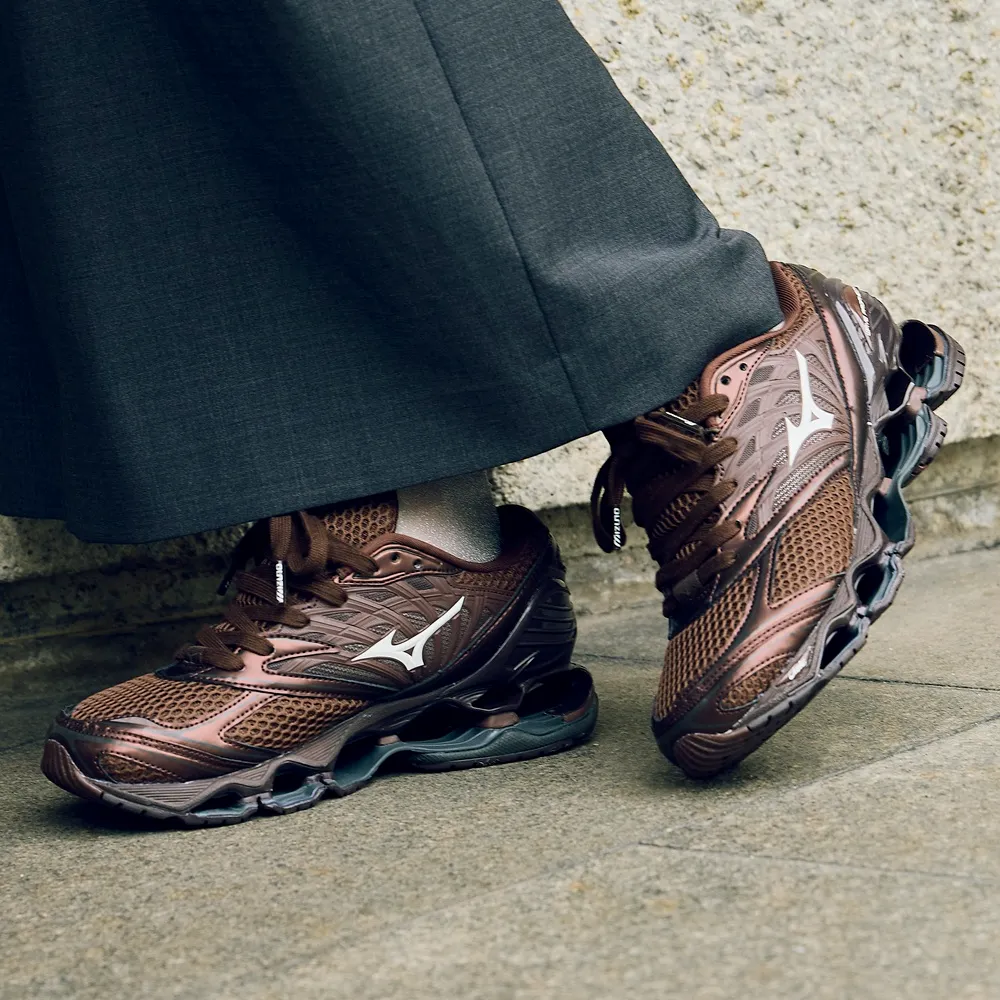 【2025年 9/26 発売】Mizuno WAVE PROPHECY LS “Navy/Brown” (ミズノ ウェーブ プロフェシー) [D1GA2511-04/D1GA2511-05]