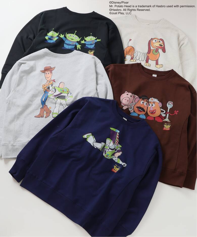 JOURNAL STANDARD relume × TOY STORY "FANTASY A&G INC プリント スウェット"が2025年 11月上旬 発売 (ジャーナルスタンダード トイストーリー)