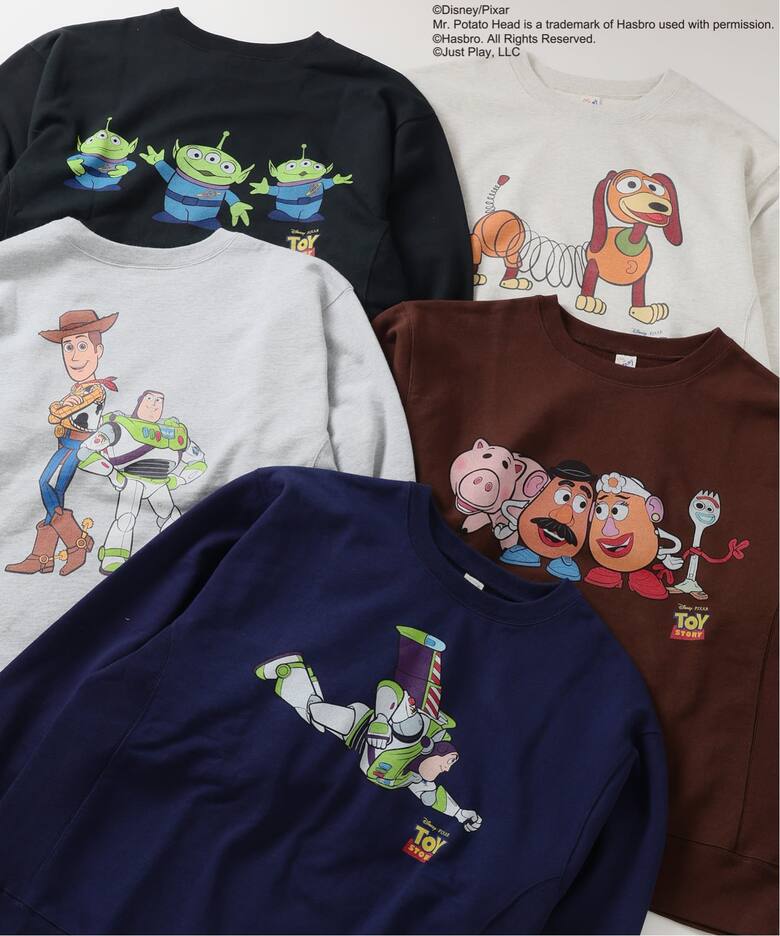 JOURNAL STANDARD relume × TOY STORY “FANTASY A&G INC プリント スウェット”が2025年 11月上旬 発売 (ジャーナルスタンダード トイストーリー)