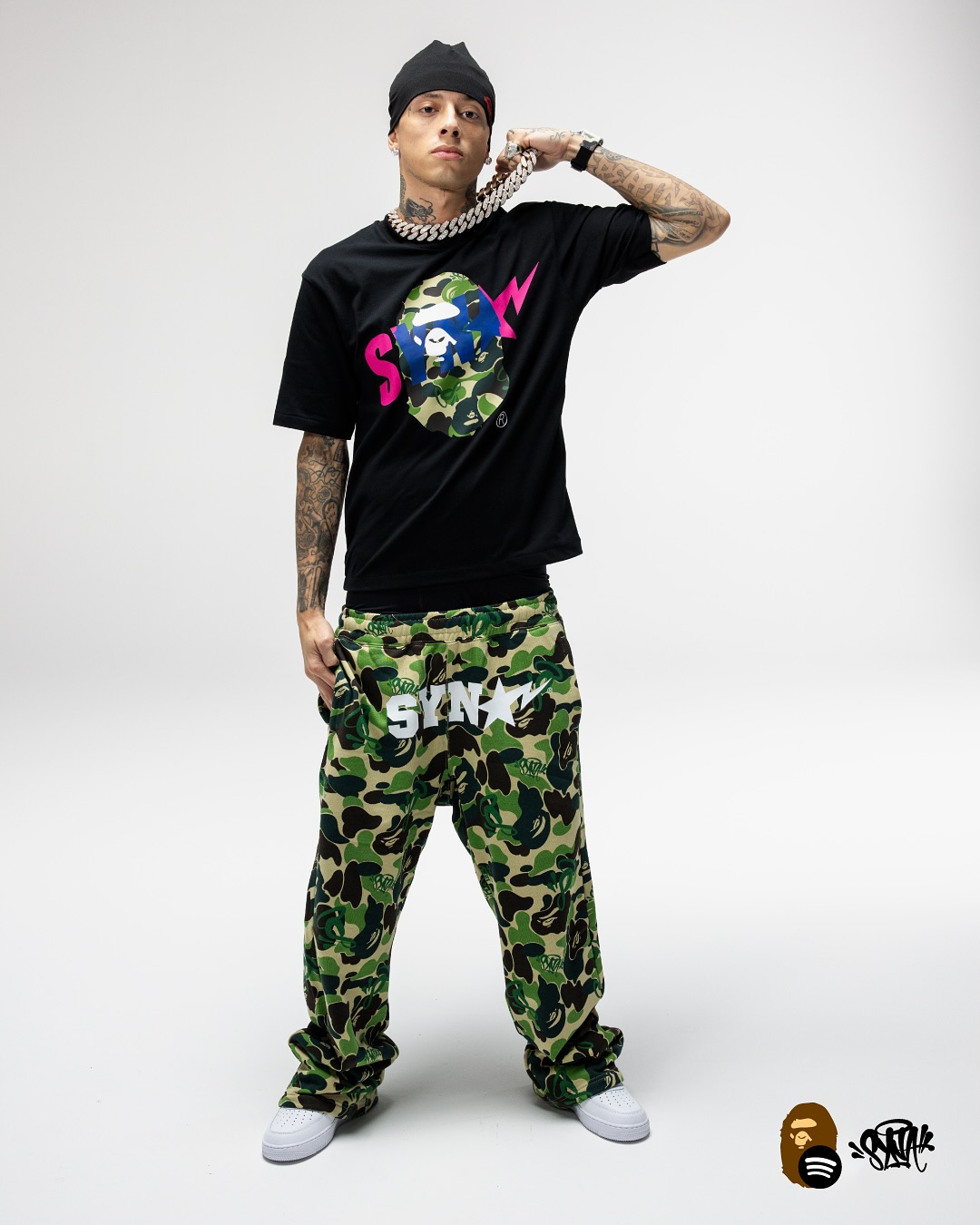 Central Cee/SYNA WORLD × A BATHIG APE カプセルコレクションが2025年 11/25 発売予定 (セントラル・シー シナ・ ワールド ア ベイシング エイプ)