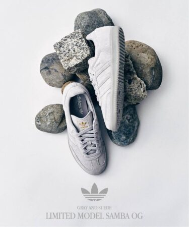 【2025年 9月下旬 発売】417 EDIFICE × adidas Originals SAMBA OG "Grey Two" (エディフィス アディダス オリジナルス サンバ "グレーツー") [JR0888]