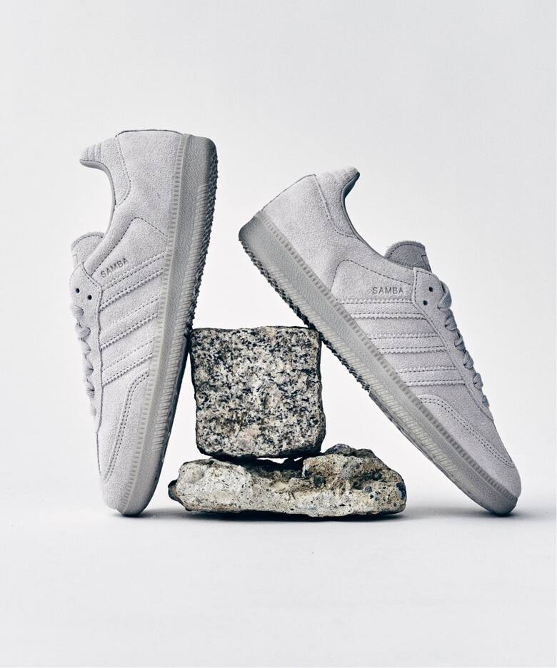 【2025年 9月下旬 発売】417 EDIFICE × adidas Originals SAMBA OG “Grey Two” (エディフィス アディダス オリジナルス サンバ “グレーツー”) [JR0888]
