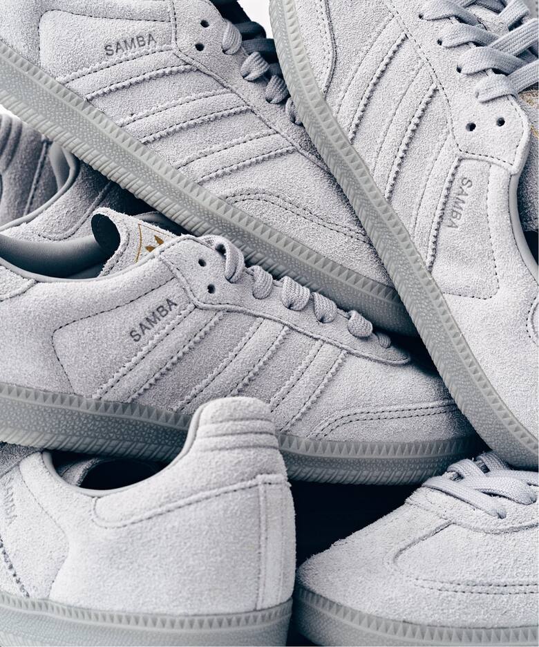 【2025年 9月下旬 発売】417 EDIFICE × adidas Originals SAMBA OG “Grey Two” (エディフィス アディダス オリジナルス サンバ “グレーツー”) [JR0888]