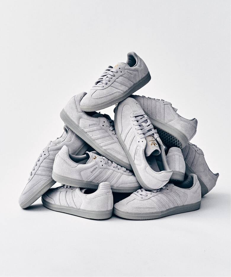 【2025年 9月下旬 発売】417 EDIFICE × adidas Originals SAMBA OG “Grey Two” (エディフィス アディダス オリジナルス サンバ “グレーツー”) [JR0888]