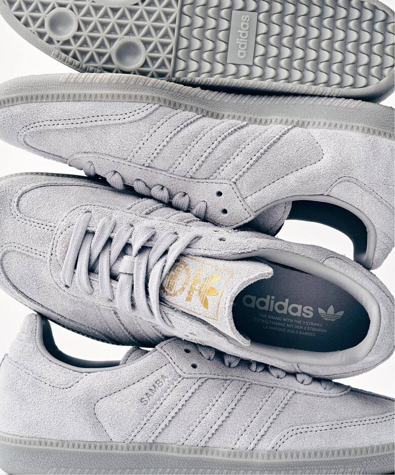 【2025年 9月下旬 発売】417 EDIFICE × adidas Originals SAMBA OG “Grey Two” (エディフィス アディダス オリジナルス サンバ “グレーツー”) [JR0888]