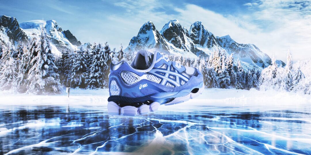 【2025年 10/23 発売】atmos / ASICS GEL-NYC “Hyozan” (アトモス アシックス ゲル エヌワイシー “氷山/ヒョウザン”) [1203A975.100]