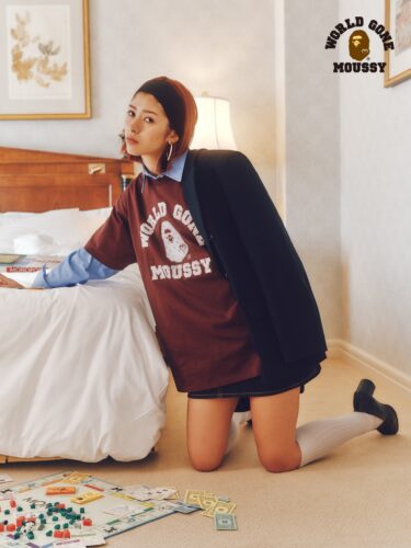 A BATHING APE × MOUSSY スペシャルコラボコレクションが2025年 9/19 発売 (ア ベイシング エイプ マウジー)