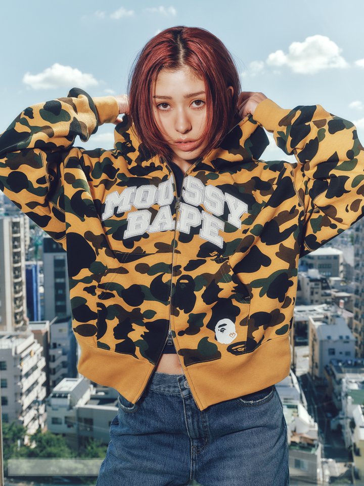A BATHING APE × MOUSSY スペシャルコラボコレクションが2025年 9/19 発売 (ア ベイシング エイプ マウジー)