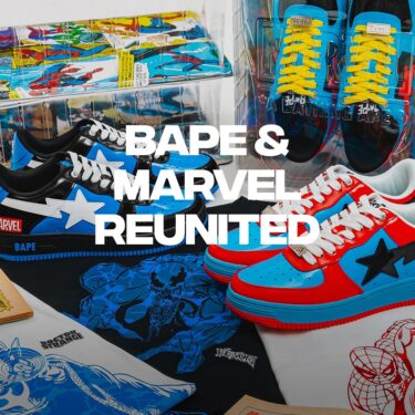 MARVEL × A BATHING APE 「ファンタスティック・フォー」コレクションが2025年 9/27 発売 (マーベル ア ベイシング エイプ The Fantastic Four)
