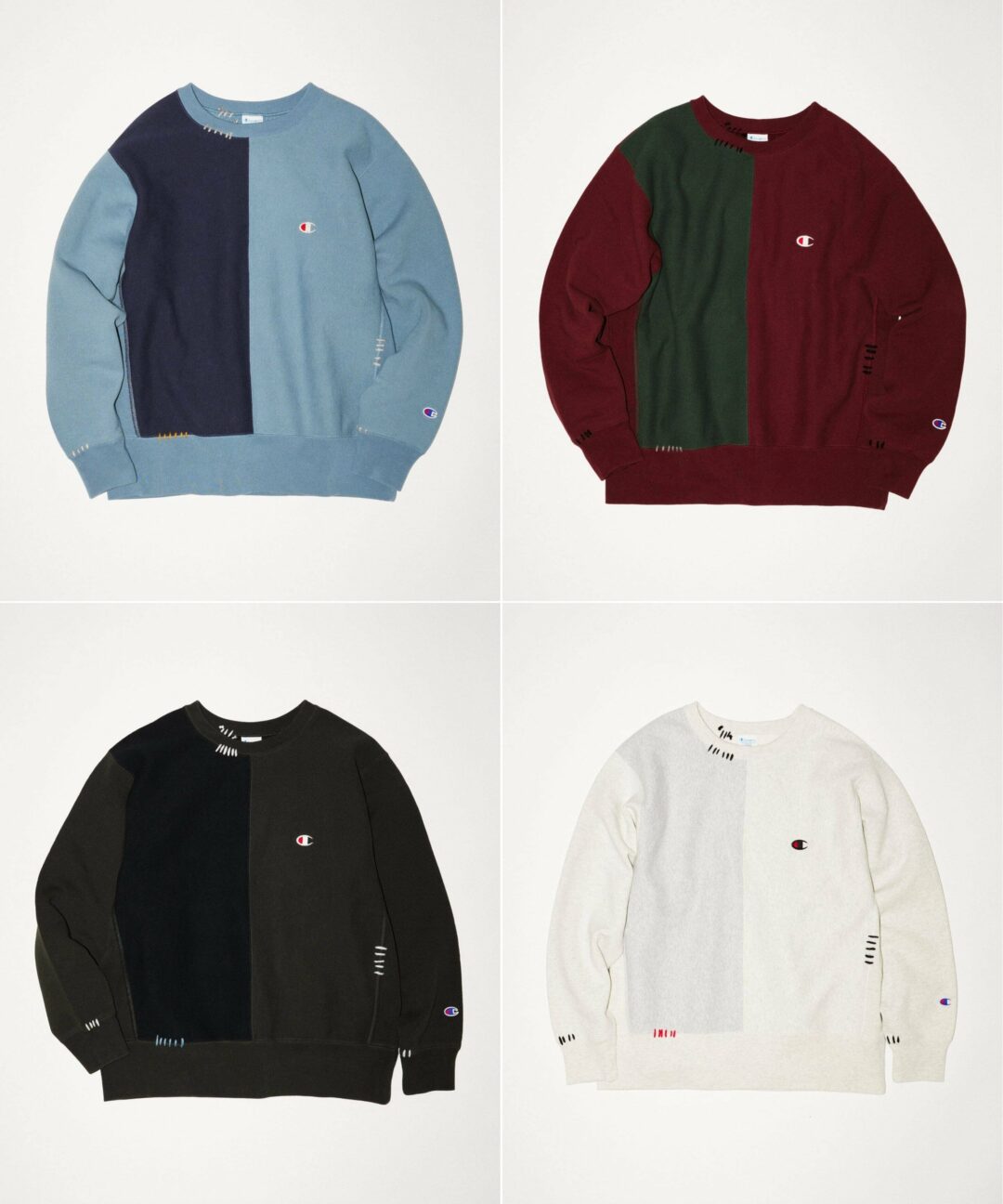 Champion × JOURNAL STANDARD relume 2025 FW 別注 "ハンド ステッチ クルー スウェット"が11月中旬 発売 (チャンピオン ジャーナルスタンダード)