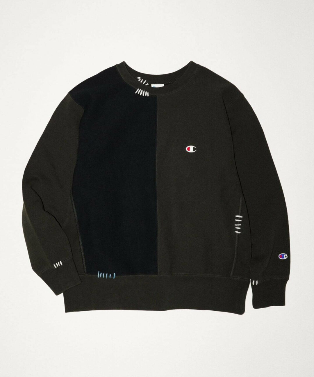 Champion × JOURNAL STANDARD relume 2025 FW 別注 “ハンド ステッチ クルー スウェット”が11月中旬 発売 (チャンピオン ジャーナルスタンダード)