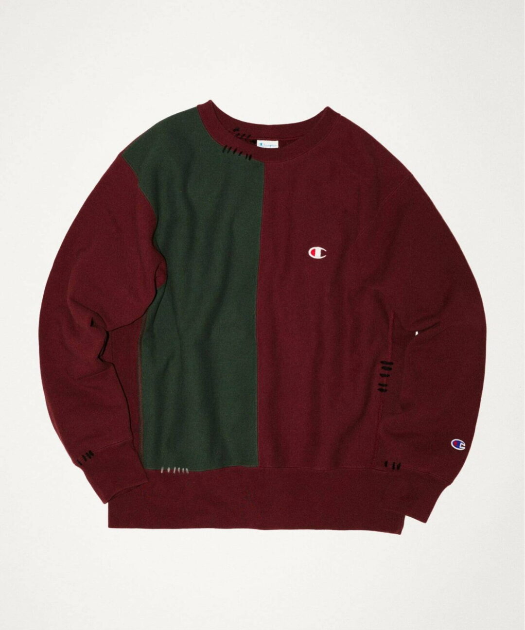 Champion × JOURNAL STANDARD relume 2025 FW 別注 “ハンド ステッチ クルー スウェット”が11月中旬 発売 (チャンピオン ジャーナルスタンダード)