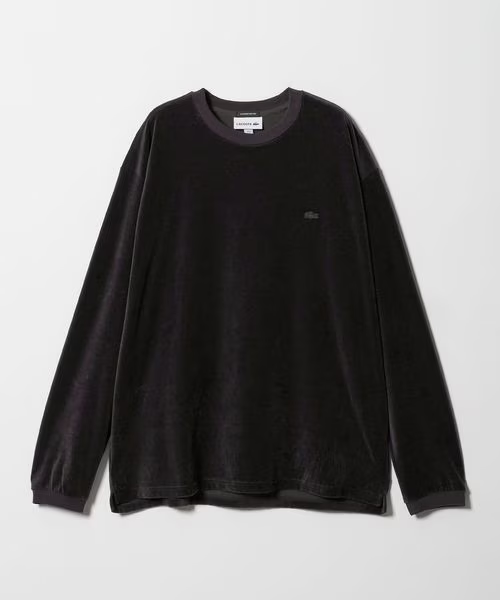 LACOSTE for BEAUTY&YOUTH 2025 FW “ベロア ロングスリーブ Tシャツ”が2025年 9/19 発売 (ラコステ ビューティアンドユース)