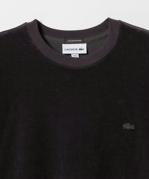 LACOSTE for BEAUTY&YOUTH 2025 FW “ベロア ロングスリーブ Tシャツ”が2025年 9/19 発売 (ラコステ ビューティアンドユース)