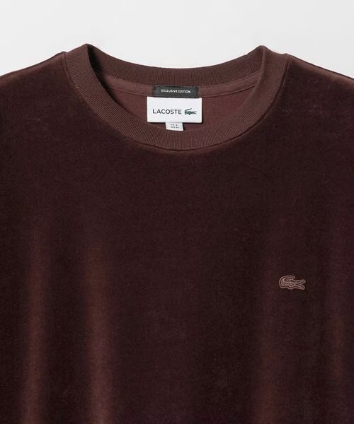 LACOSTE for BEAUTY&YOUTH 2025 FW “ベロア ロングスリーブ Tシャツ”が2025年 9/19 発売 (ラコステ ビューティアンドユース)