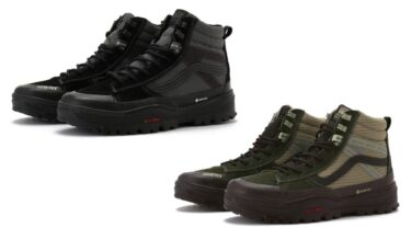 【2025年 9/9 発売】 VANS MTE SK8-HI GORE-TEX INSULATED "Black/Dark Green" (バンズ スケートハイ ゴアテックス) [VN000DARBKA/VN000DARF87]