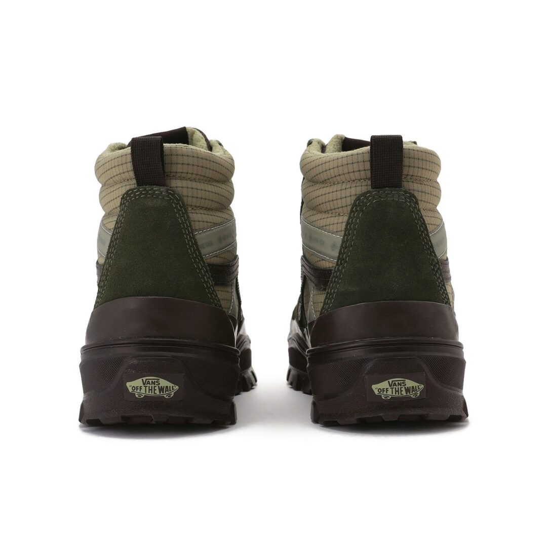 【2025年 9/9 発売】VANS MTE SK8-HI GORE-TEX INSULATED “Black/Dark Green” (バンズ スケートハイ ゴアテックス) [VN000DARBKA/VN000DARF87]