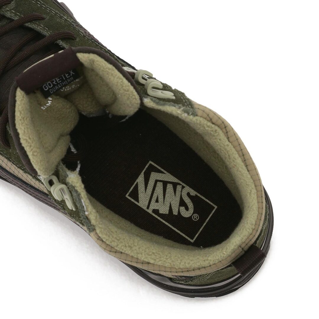 【2025年 9/9 発売】VANS MTE SK8-HI GORE-TEX INSULATED “Black/Dark Green” (バンズ スケートハイ ゴアテックス) [VN000DARBKA/VN000DARF87]
