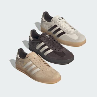 【2025年 9/4 発売】adidas Originals GAZELLE INDOOR "Dark Brown/Wonder White/Magic Beige" (アディダス オリジナルス ガゼル インドア) [JQ1747/JQ1748/JQ1751]