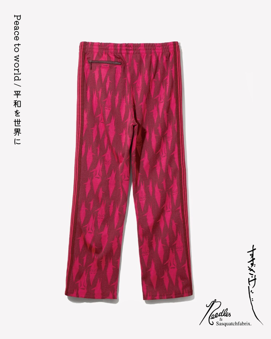 【2025年 9/6 発売】NEEDLES × Sasquatchfabrix 2025 FW “PEACE TO WORLD ー平和を世界にー” (ニードルズ スクワァッチファブリックス)
