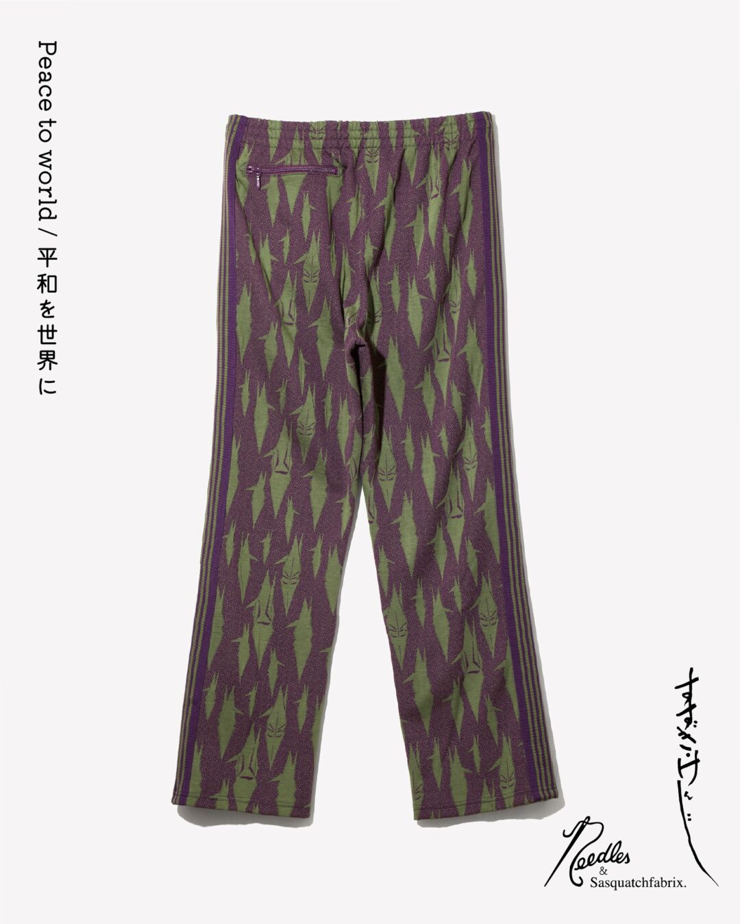 【2025年 9/6 発売】NEEDLES × Sasquatchfabrix 2025 FW “PEACE TO WORLD ー平和を世界にー” (ニードルズ スクワァッチファブリックス)