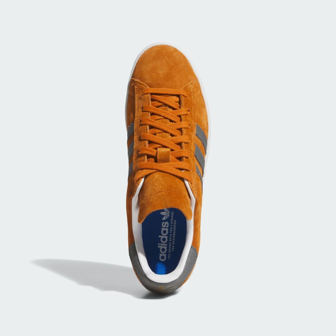【2025年 9/10 発売】adidas Originals CAMPUS ADV “Rustic Orange/Grey Four/Cloud White” (アディダス オリジナルス キャンパス ADV “オレンジ/グレー/ホワイト”) [JP8542]