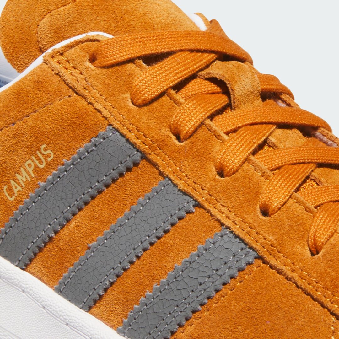 【2025年 9/10 発売】adidas Originals CAMPUS ADV “Rustic Orange/Grey Four/Cloud White” (アディダス オリジナルス キャンパス ADV “オレンジ/グレー/ホワイト”) [JP8542]