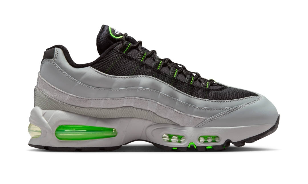 【2025年末 発売予定】NIKE AIR MAX 95 “Light Smoke Grey/Green Strike” (ナイキ エア マックス 95 “グレー/グリーン”) [IH1228-002]