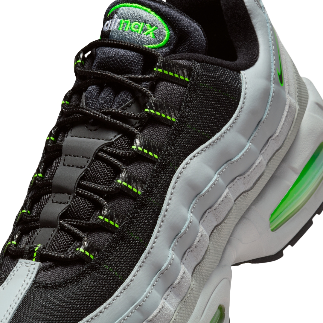 【2025年末 発売予定】NIKE AIR MAX 95 “Light Smoke Grey/Green Strike” (ナイキ エア マックス 95 “グレー/グリーン”) [IH1228-002]