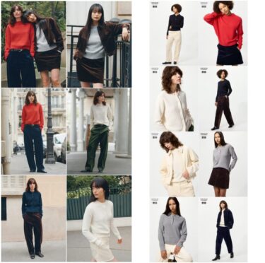 UNIQLO and COMPTOIR DES COTONNIERS 2025年 秋冬コレクションが2025年 9/12 発売 (ユニクロ コントワー・デ・コトニエ)