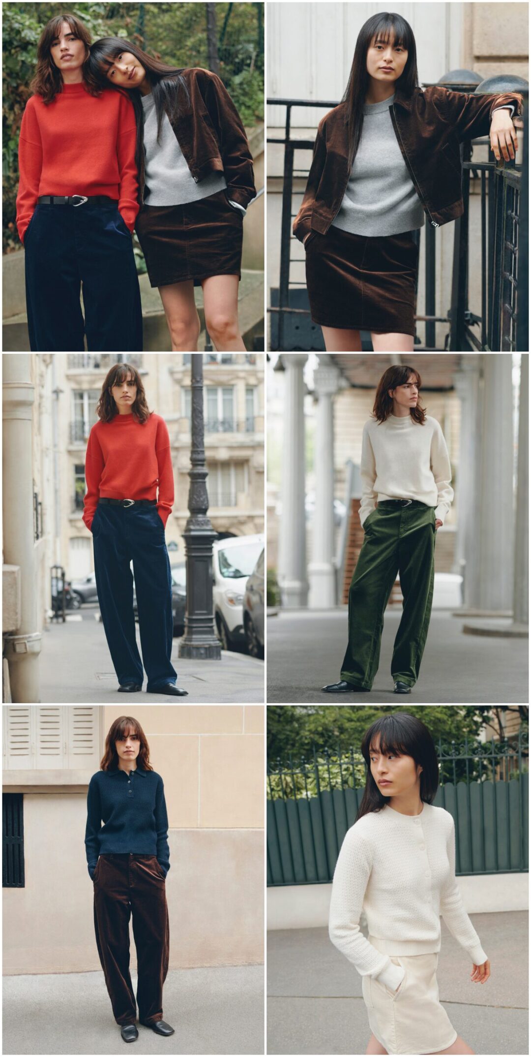 UNIQLO and COMPTOIR DES COTONNIERS 2025年 秋冬コレクションが2025年 9/12 発売 (ユニクロ コントワー・デ・コトニエ)