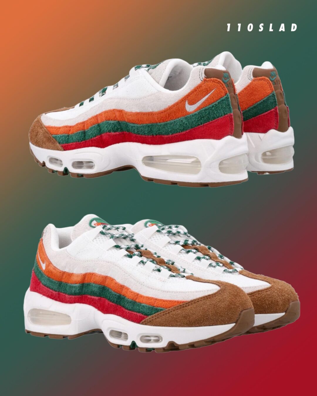 「セブンイレブン」と「ローソン」カラーのNIKE AIR MAX 95 BIG BUBBLEが2026年 夏 発売予定 (ナイキ エア マックス 95 ビッグバブル “7-Eleven & Lawson”) [IR1944-100/IR1944-101]