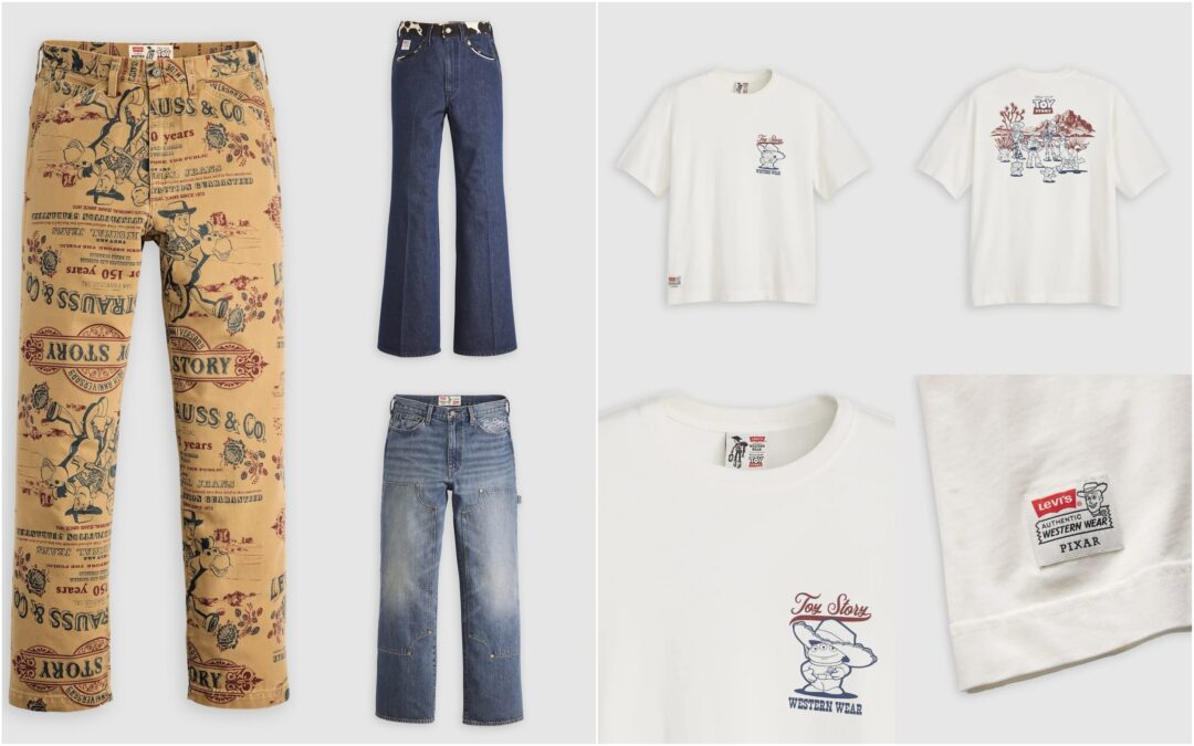 トイストーリ × Levi’s 2025 FW コラボコレクションが10/2 発売 (Toy Story リーバイス)