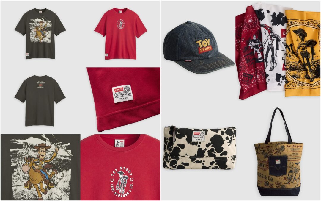 トイストーリ × Levi’s 2025 FW コラボコレクションが10/2 発売 (Toy Story リーバイス)