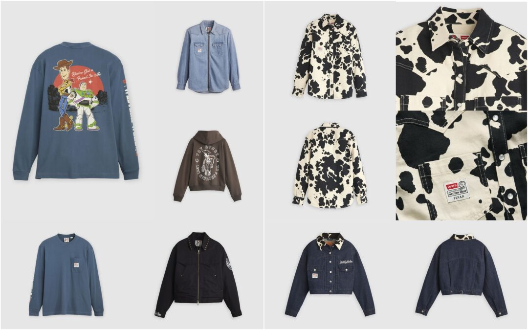 トイストーリ × Levi’s 2025 FW コラボコレクションが10/2 発売 (Toy Story リーバイス)