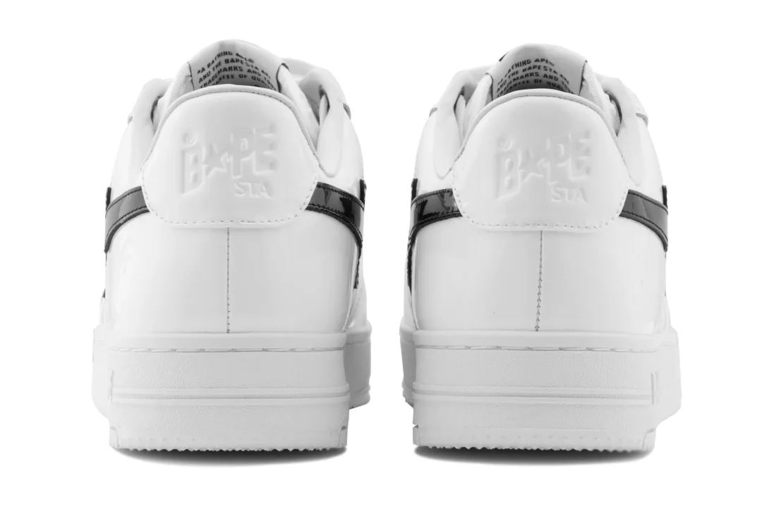 オールパテントレザーを採用した A BATHING APE BAPE STA #1 が2025年 9/13 発売 (ア ベイシング エイプ)