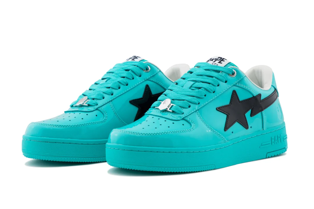 オールパテントレザーを採用した A BATHING APE BAPE STA #1 が2025年 9/13 発売 (ア ベイシング エイプ)