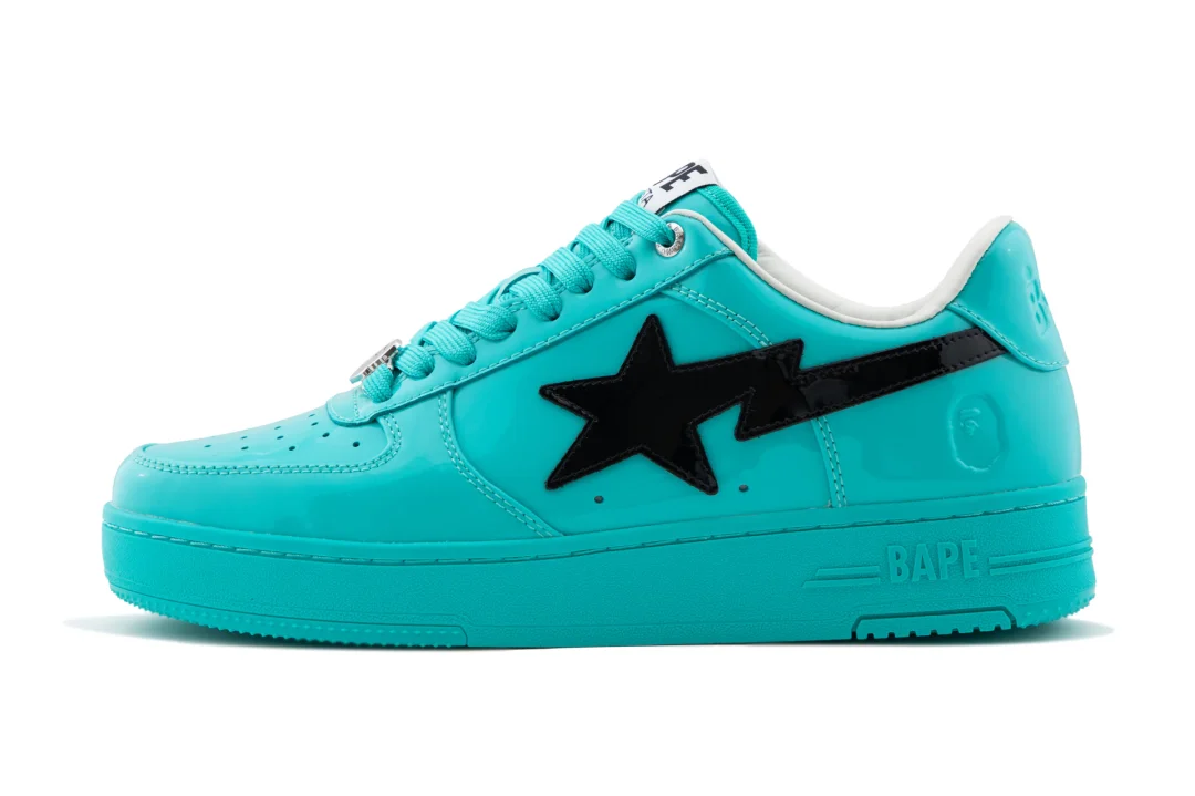 オールパテントレザーを採用した A BATHING APE BAPE STA #1 が2025年 9/13 発売 (ア ベイシング エイプ)