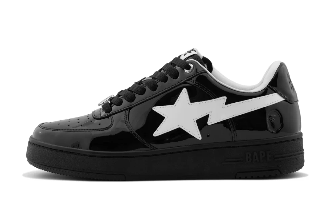 オールパテントレザーを採用した A BATHING APE BAPE STA #1 が2025年 9/13 発売 (ア ベイシング エイプ)