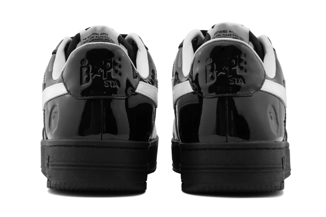 オールパテントレザーを採用した A BATHING APE BAPE STA #1 が2025年 9/13 発売 (ア ベイシング エイプ)
