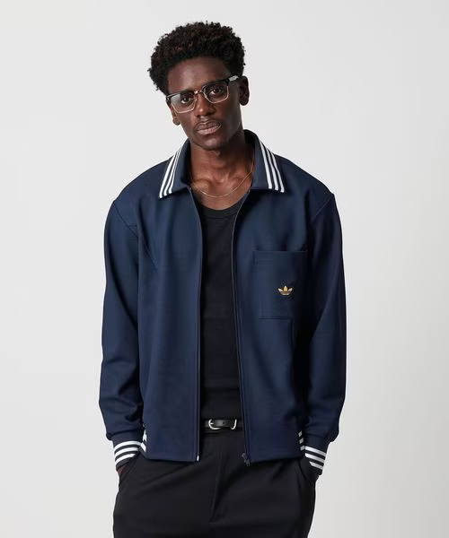 BEAUTY&YOUTH × adidas Originals 2025 FW 別注 “RETRO COLLAR Track Jacket” Navyが9月下旬 発売 (ビューティアンドユース アディダス オリジナルス レトロ ブルゾン) [KD9389/KD9390]