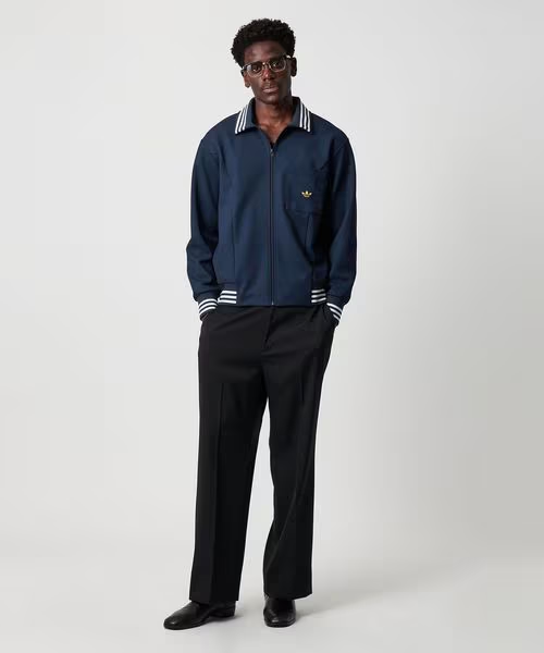 BEAUTY&YOUTH × adidas Originals 2025 FW 別注 “RETRO COLLAR Track Jacket” Navyが9月下旬 発売 (ビューティアンドユース アディダス オリジナルス レトロ ブルゾン) [KD9389/KD9390]